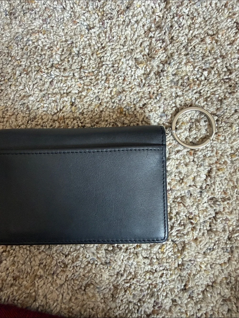 Coach compact leather